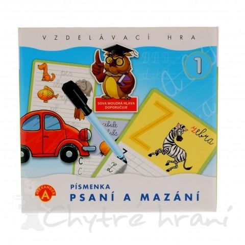 Psaní a mazání 1 - PÍSMENKA