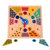 Barevné naučné hodiny