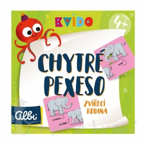 Chytré pexeso - Zvířecí rodina
