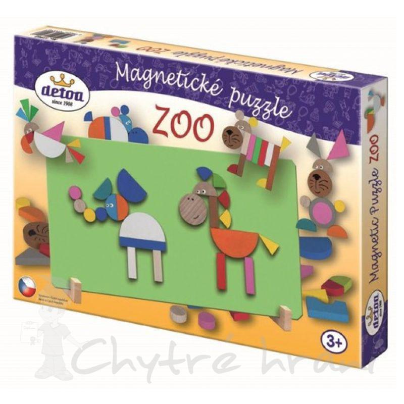 Magnetické puzzle Zoo