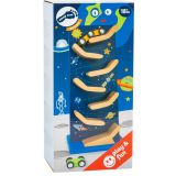 Dřevěná kaskádová dráha - vesmír