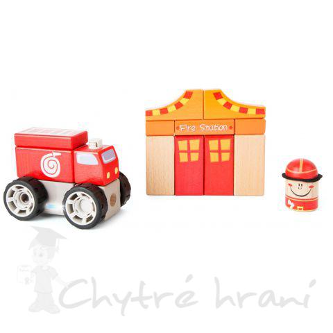 Hasičská stanice - konstrukční sada