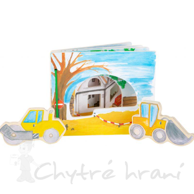 Dřevěná interaktivní knížka - Stavba