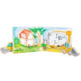 Dřevěná interaktivní knížka - Stavba